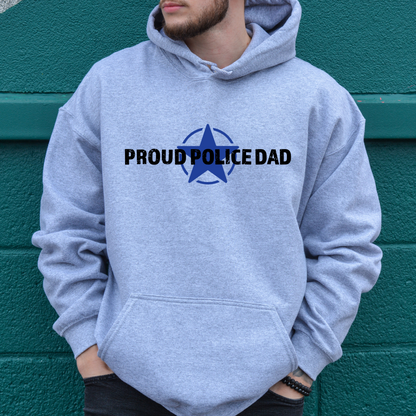 Proud Police Dad - Unisex Hoodie