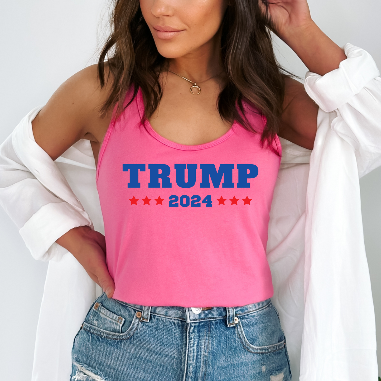 Trump 2024 - Women's Racerback Tank