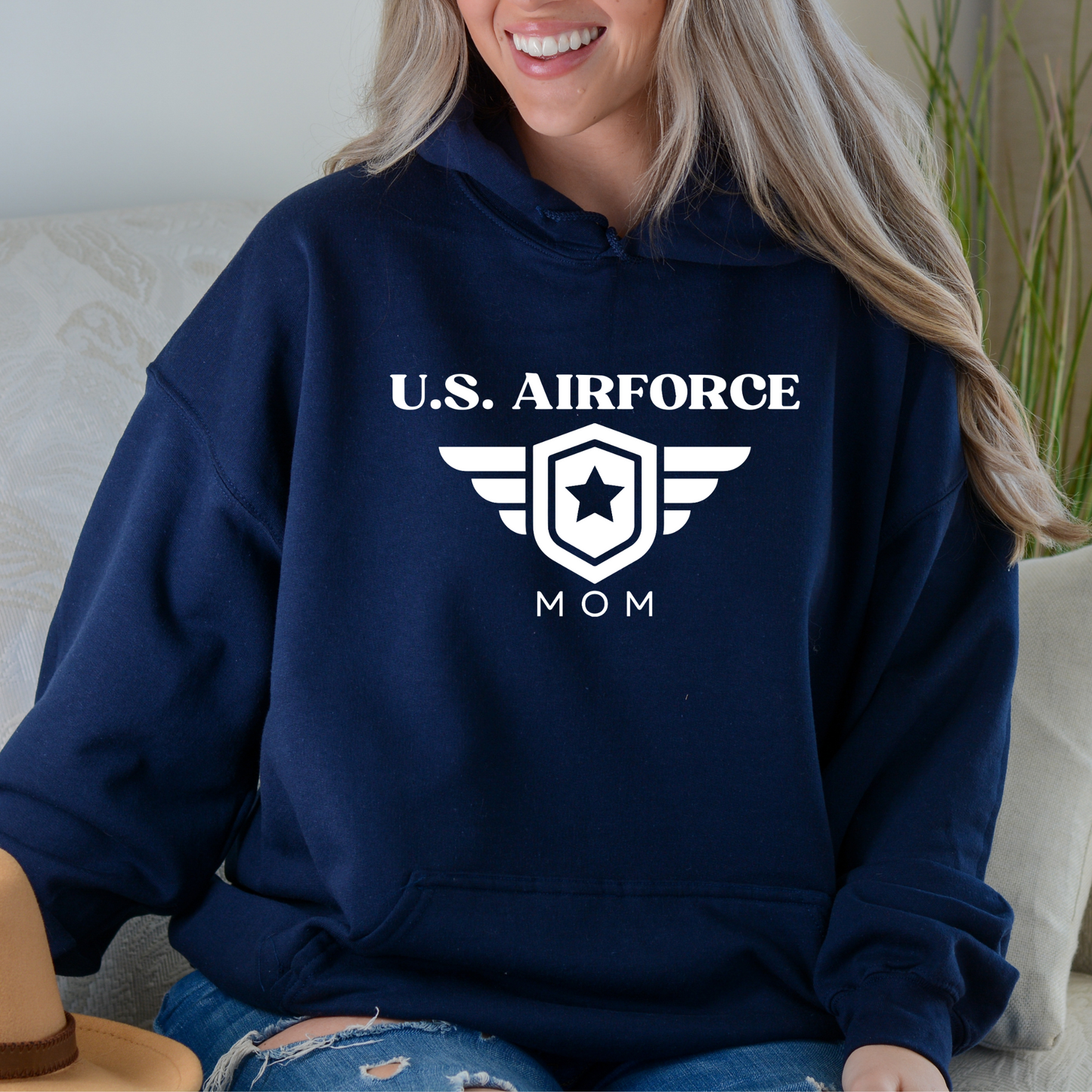 U.S. Airforce Mom - Unisex Hoodie