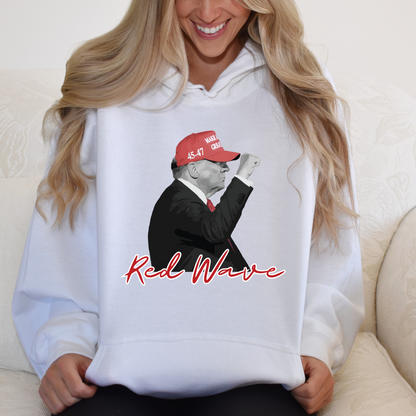 Trump Red Wave - Unisex Hoodie