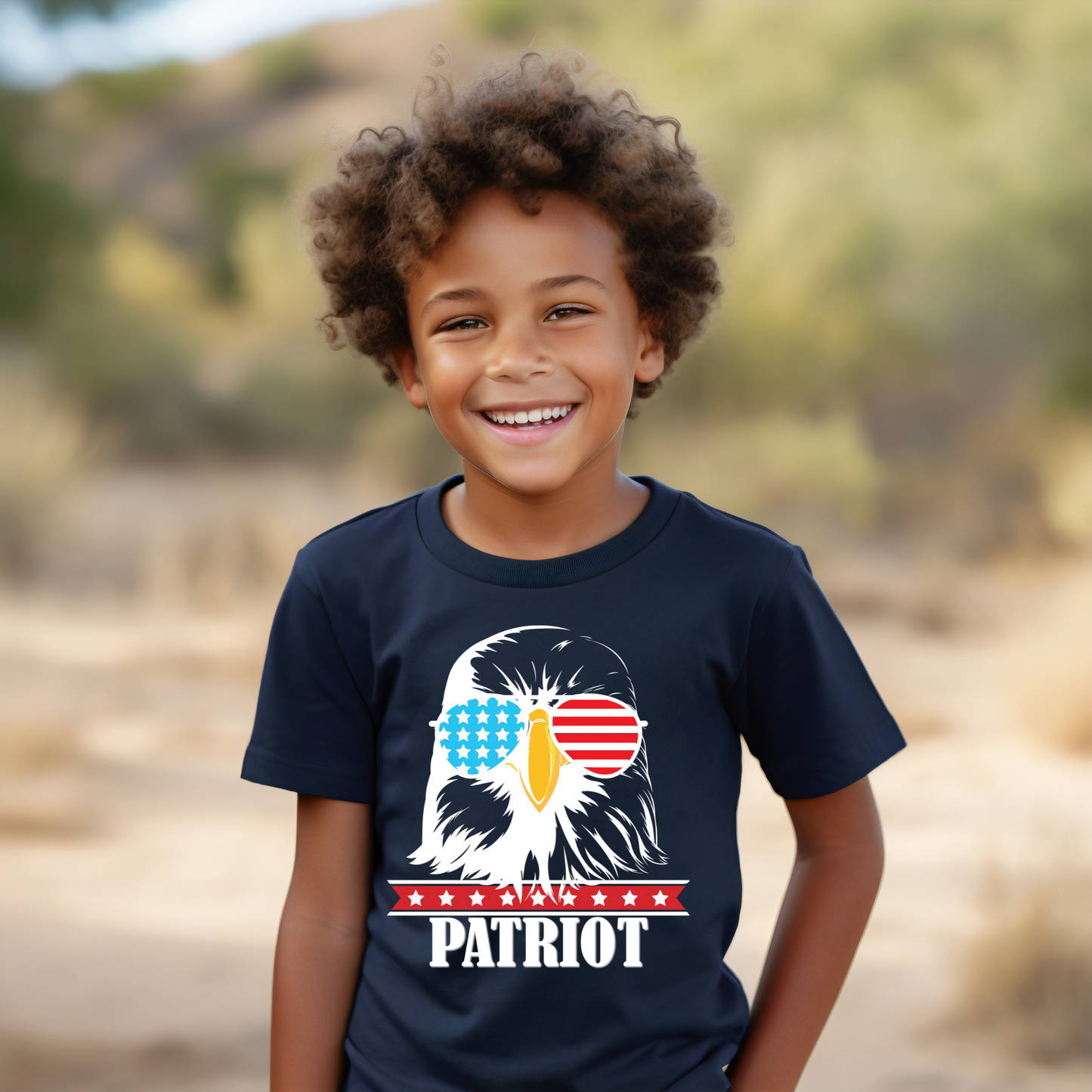 Patriot Eagle - Youth Short Sleeve T-Shirt