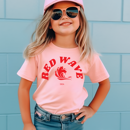 Red Wave 2024 - Toddler Jersey Tee