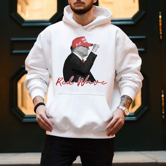 Trump Red Wave - Unisex Hoodie