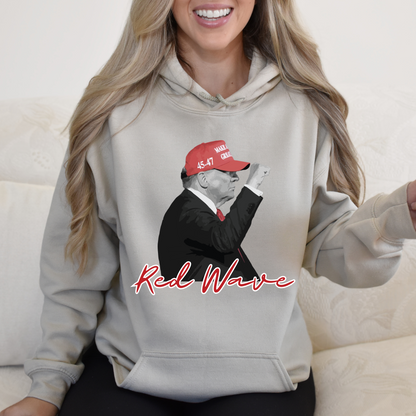 Trump Red Wave - Unisex Hoodie