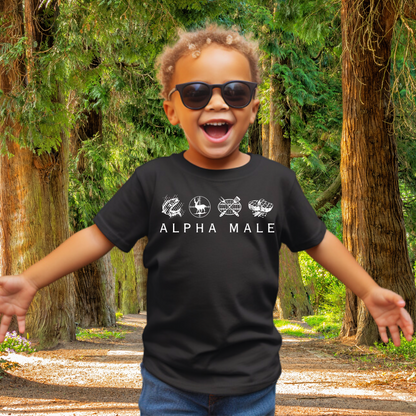 Alpha Male - Toddler Jersey T-Shirt