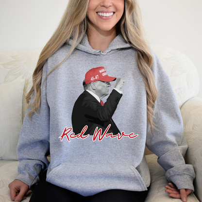 Trump Red Wave - Unisex Hoodie