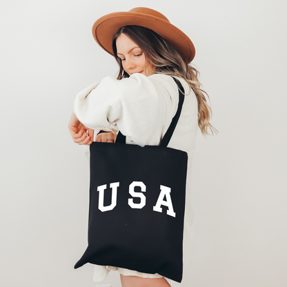 USA - Cotton Canvas Tote Bag