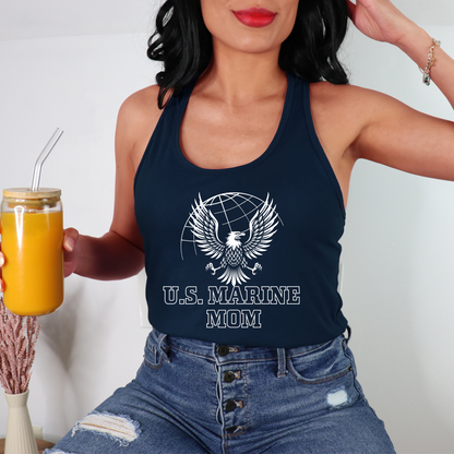 U.S. Marine Mom - Women's Racerback Tank