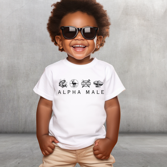 Alpha Male - Toddler Jersey T-Shirt