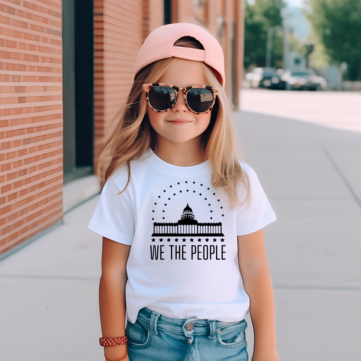 We The People House - Toddler Jersey Tee