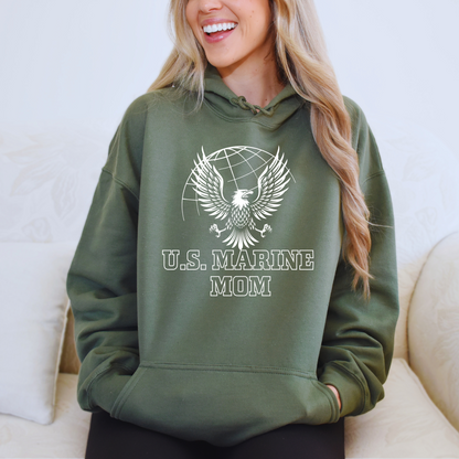 U.S Marine Mom - Unisex Hoodie