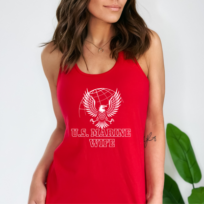 U.S. Marine Wife - Women's Racerback Tank
