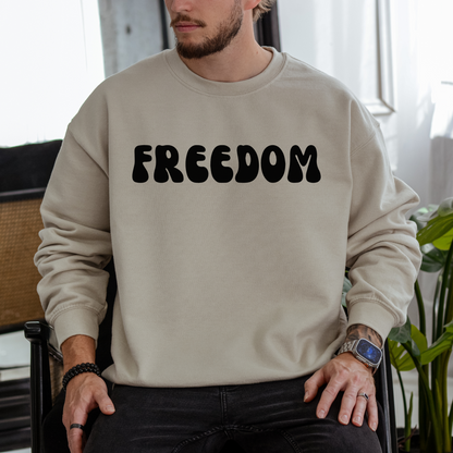 Freedom - Unisex Crewneck Sweatshirt