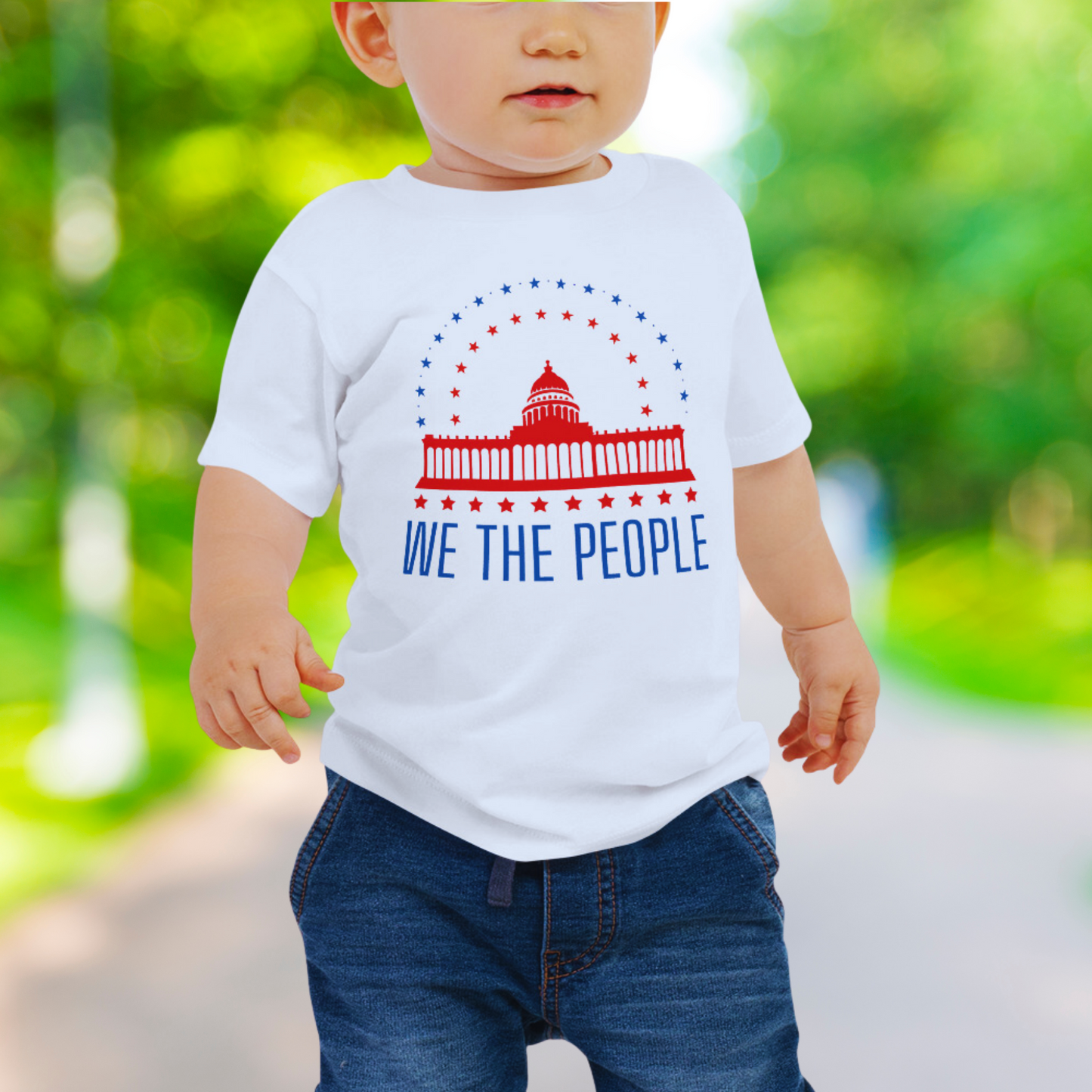 We The People Capitol - Baby Jersey Tee