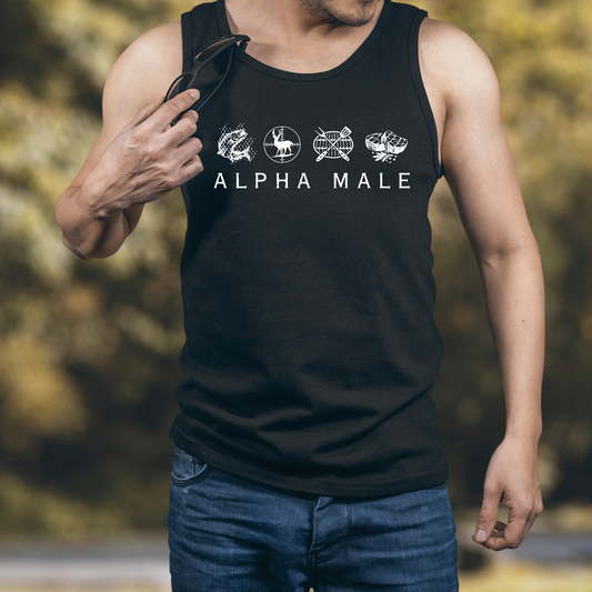 Alpha Male - Unisex Jersey Tank Top