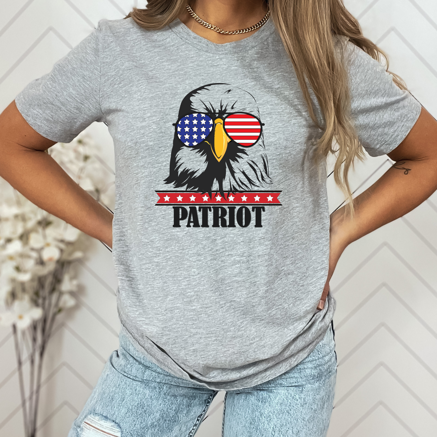 Patriot Eagle - Unisex Jersey Tee