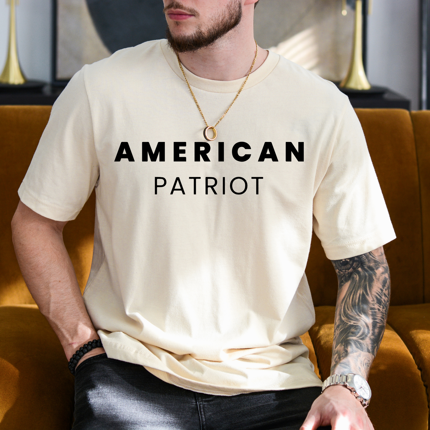 American Patriot - Unisex Jersey T-Shirt