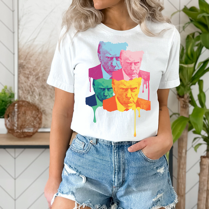 Trump Mugshot Drip - Unisex Jersey Tee