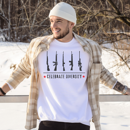 Celebrate Diversity - Unisex Crewneck Sweatshirt