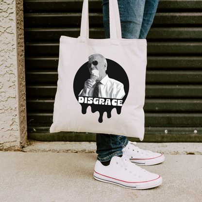 Biden Disgrace - Cotton Canvas Tote Bag