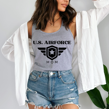 U.S Airforce Mom - Women's Racerback Tank