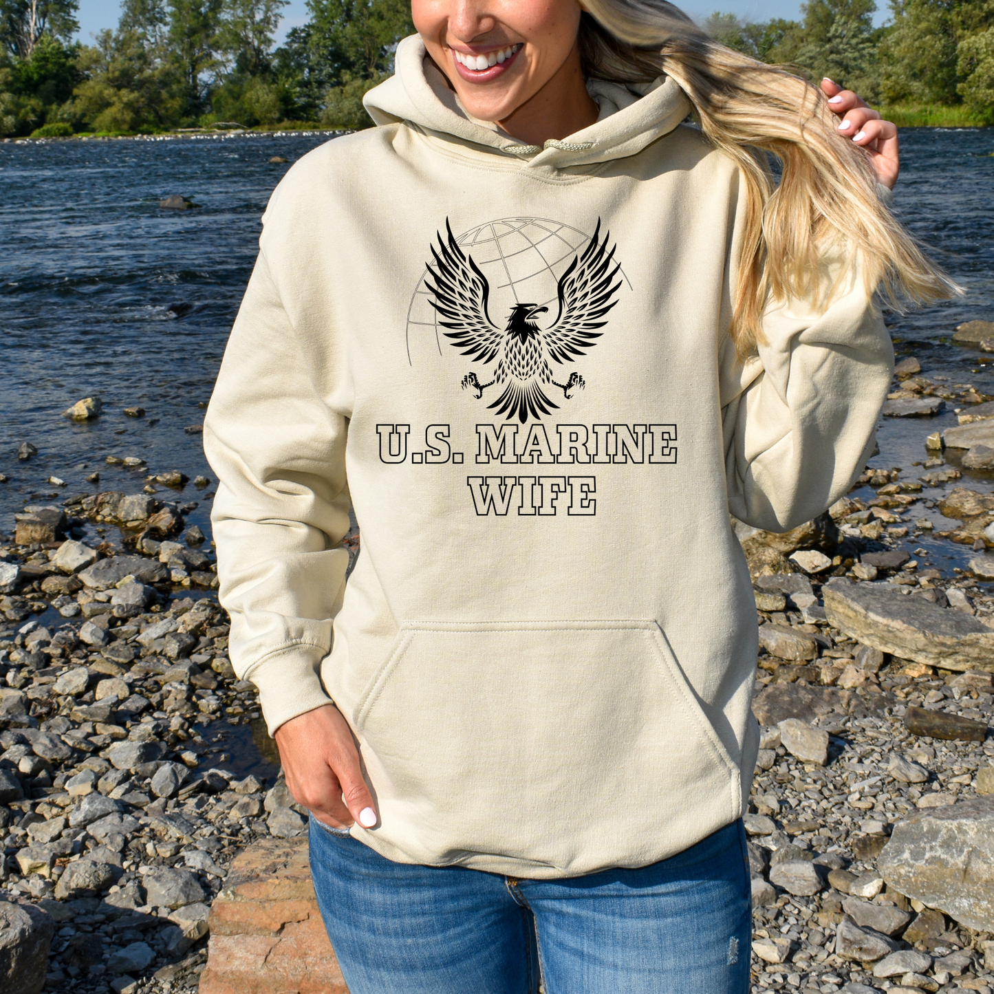 U.S. Marine Wife - Unisex Hoodie