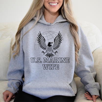 U.S. Marine Wife - Unisex Hoodie