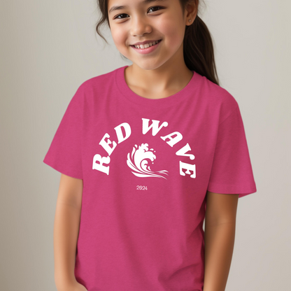 Red Wave 2024 - Youth Short Sleeve T-Shirt