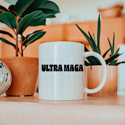 Ultra MAGA - White Glossy Mug
