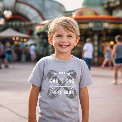 Can't Ban These Guns - Youth Short Sleeve T-Shirt