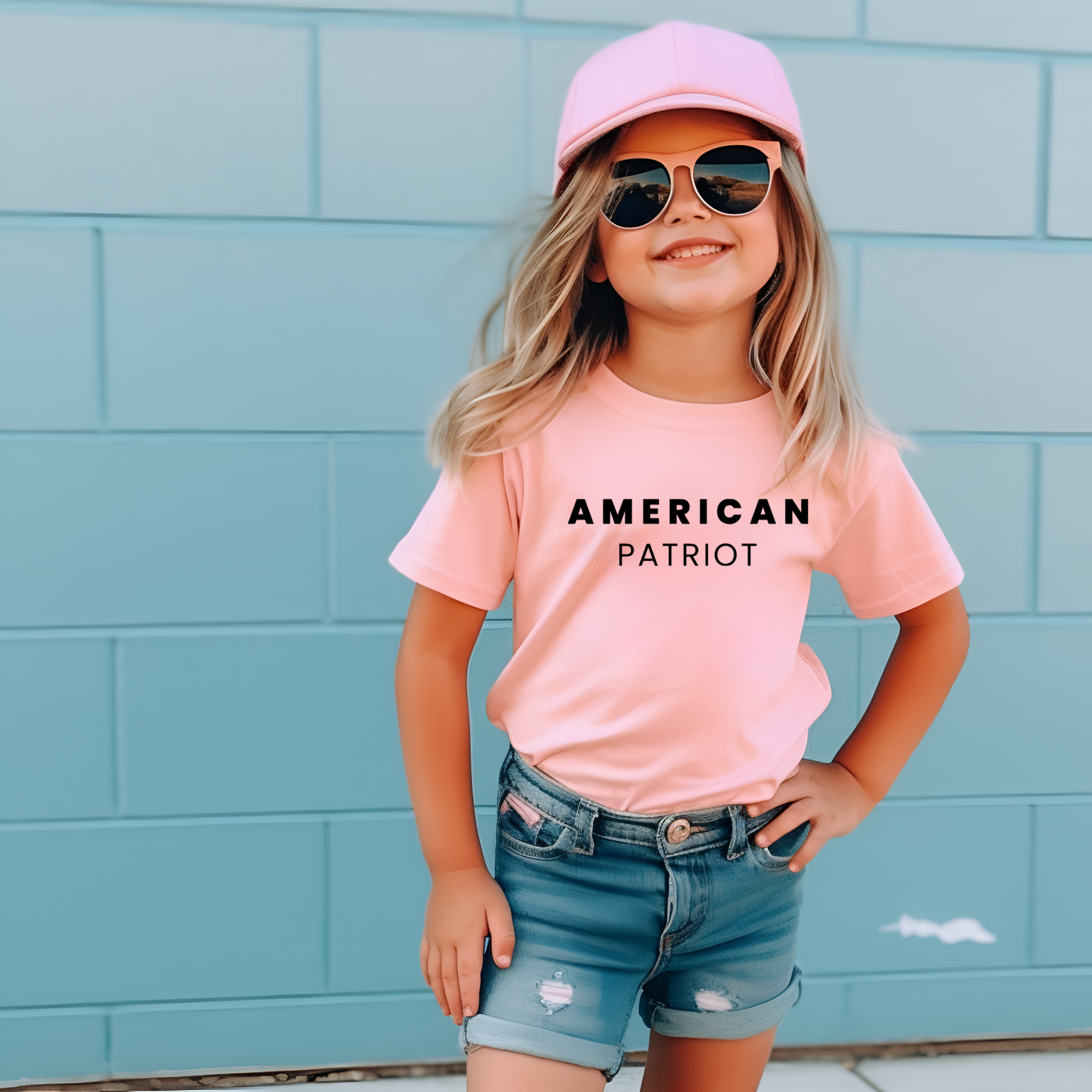 American Patriot - Toddler Jersey T-Shirt