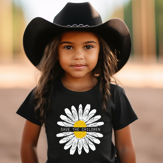 Save The Children Sunflower - Youth Short Sleeve T-Shirt