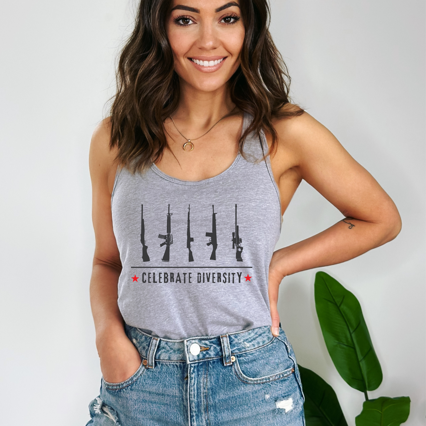 Celebrate Diversity - Women's Racerback Tank