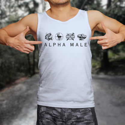 Alpha Male - Unisex Jersey Tank Top