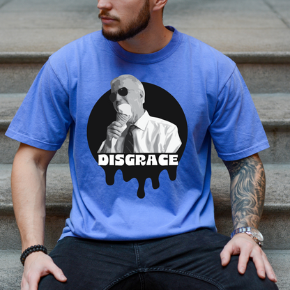 Joe Biden Disgrace - Unisex Garment-Dyed Heavyweight Tee