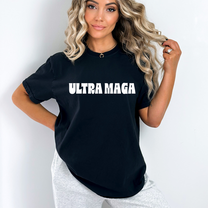 ULTRA MAGA - Unisex Garment-Dyed Heavyweight Tee