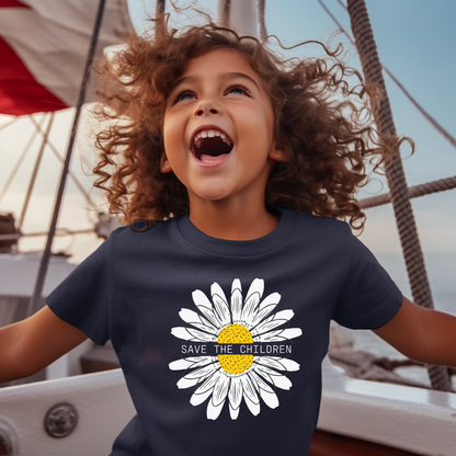 Save The Children Sunflower - Youth Short Sleeve T-Shirt