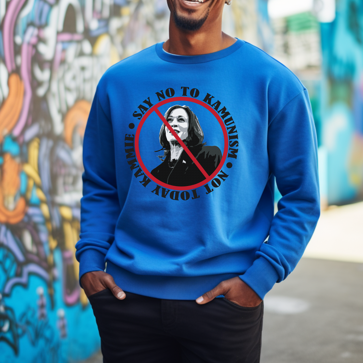 Say No to Kamunism - Unisex Crewneck Sweatshirt