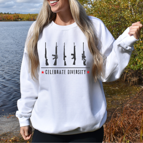 Celebrate Diversity - Unisex Crewneck Sweatshirt