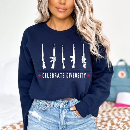 Celebrate Diversity - Unisex Crewneck Sweatshirt