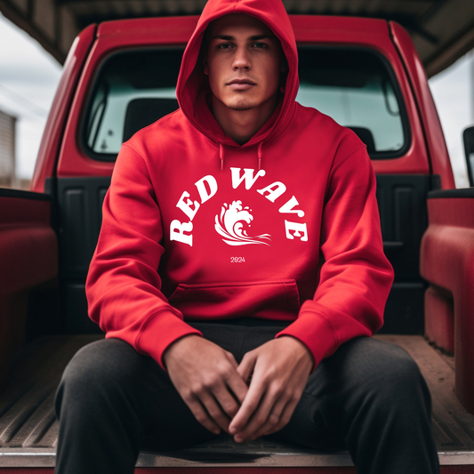 Red Wave 2024 - Unisex Hoodie