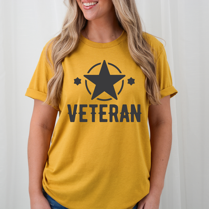 Veteran - Unisex Jersey T-Shirt