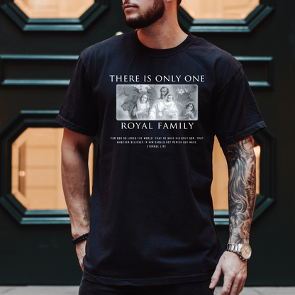 There is Only One Royal Family - Unisex Garment-Dyed Heavyweight Tee