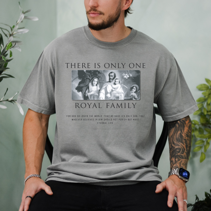 There is Only One Royal Family - Unisex Garment-Dyed Heavyweight Tee