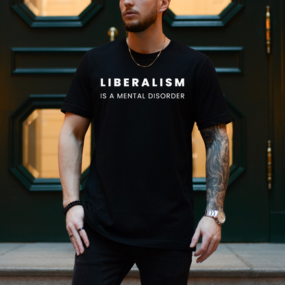 Liberalism is a Disease - Unisex Jersey Tee