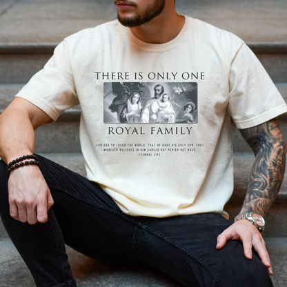 There is Only One Royal Family - Unisex Garment-Dyed Heavyweight Tee