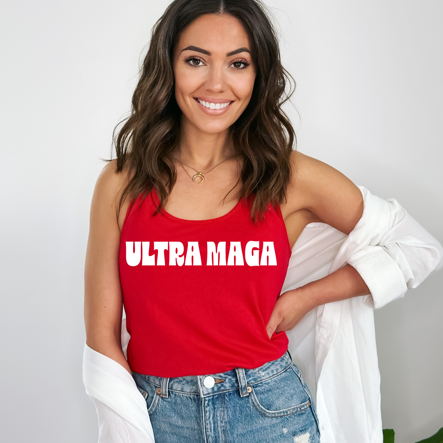 ULTRA MAGA - Women's Racerback Tank