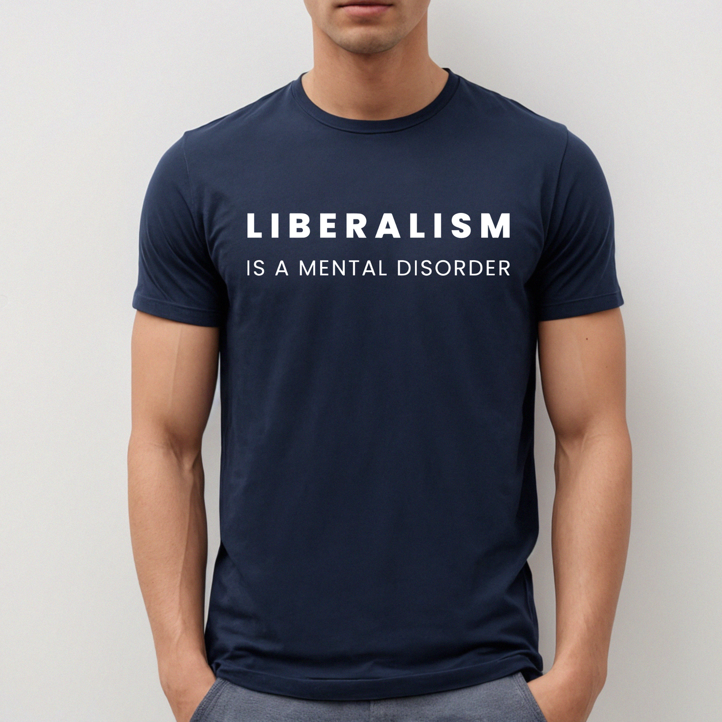 Liberalism is a Disease - Unisex Jersey Tee