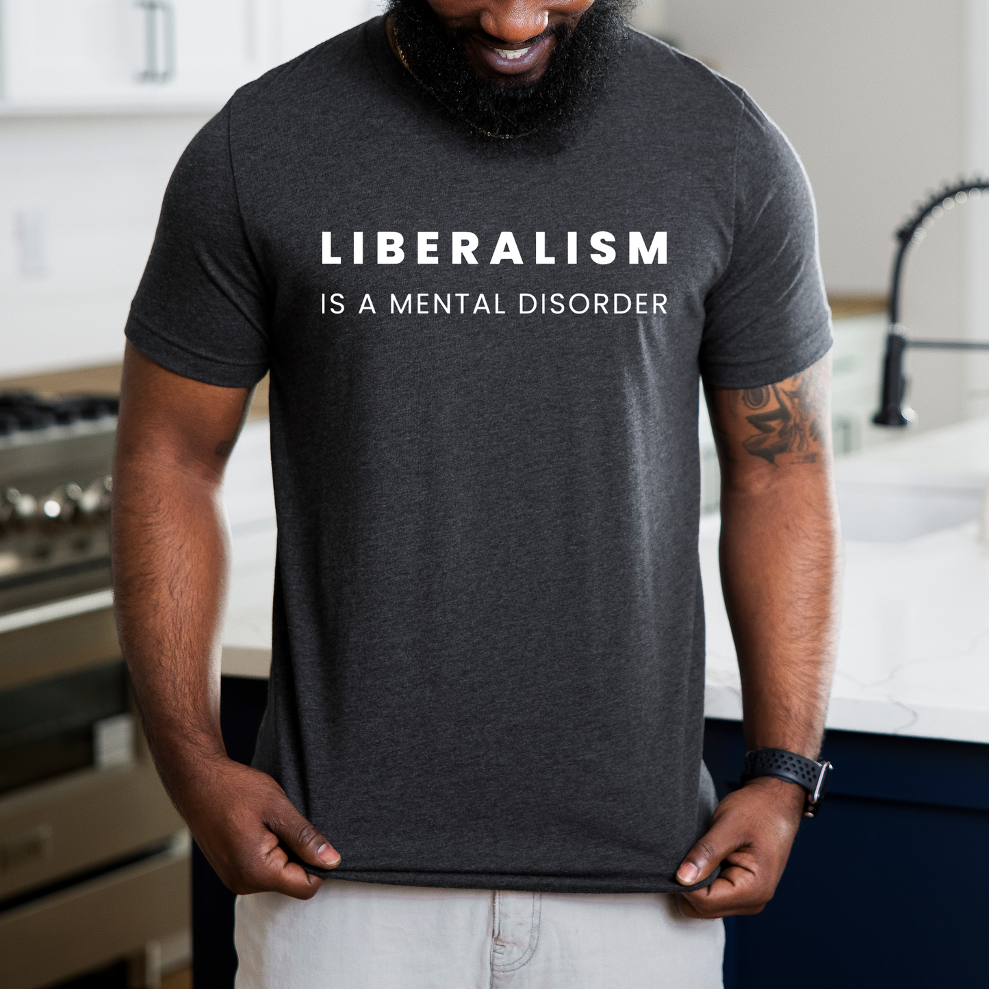 Liberalism is a Disease - Unisex Jersey Tee