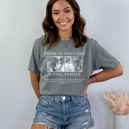 Only One Royal Family - Unisex Garment-Dyed Heavyweight Tee